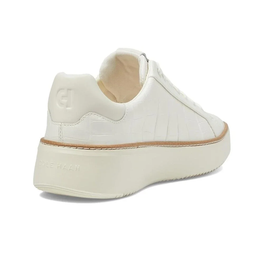 Cole Haan Grandpro Topspin W31389-100 Sneaker Women 9 Ivory Casual Shoes ZOGG822